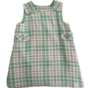 The Beaufort Bonnet Company Pastel Plaid Dress